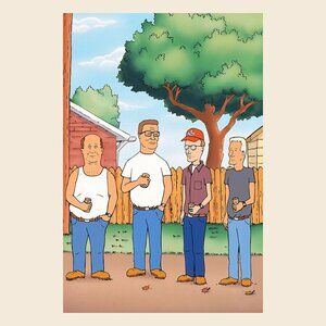 King Of The Hill Tv Series Comedy Drama Wall Art Home Decor_ 170